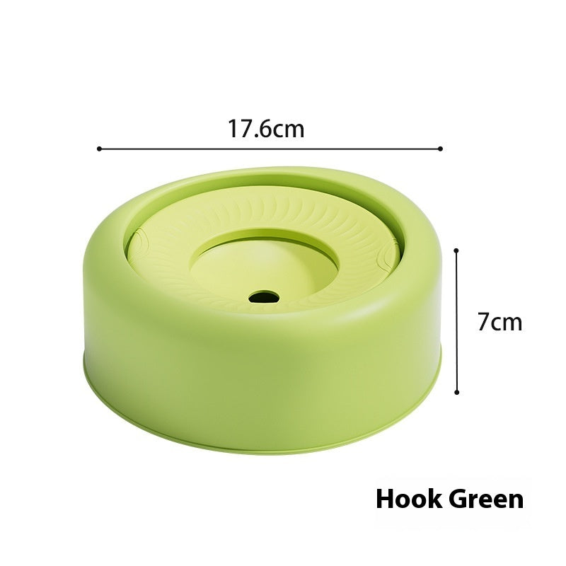 Fontaine à eau pour animaux de compagnie en laine imperméable avec suspension et bol d'eau anti-salissures