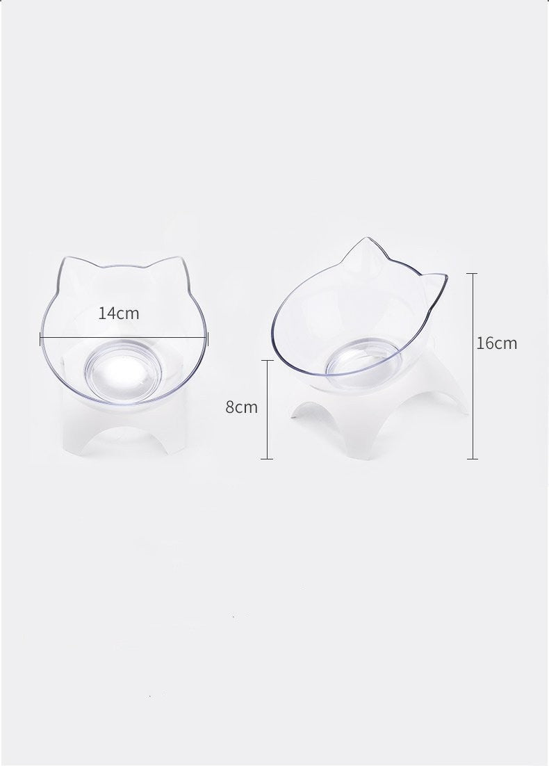 Gamelle multifonction pour chat, amovible et lavable
