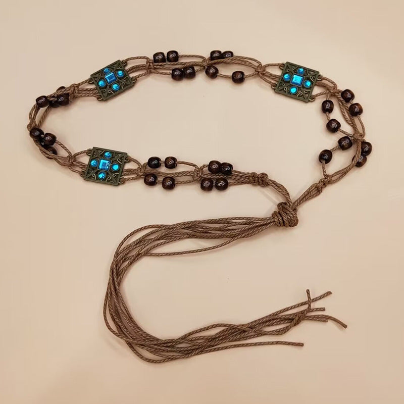 Ceinture décorative de taille pour femme, personnalité mode