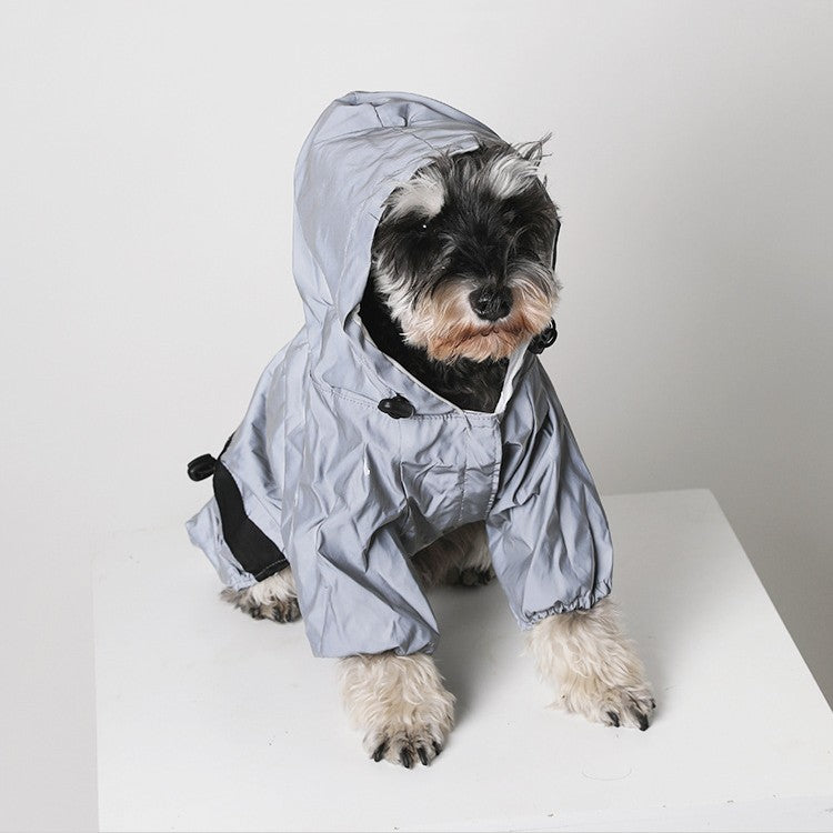 Imperméable réfléchissant pour animaux de compagnie - Promenades nocturnes