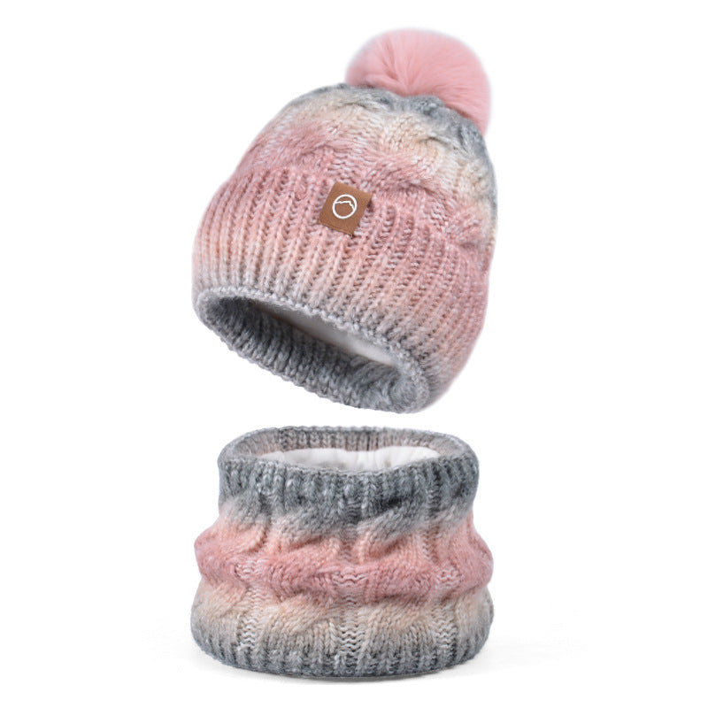Gradient Knit Casual Women's Hat