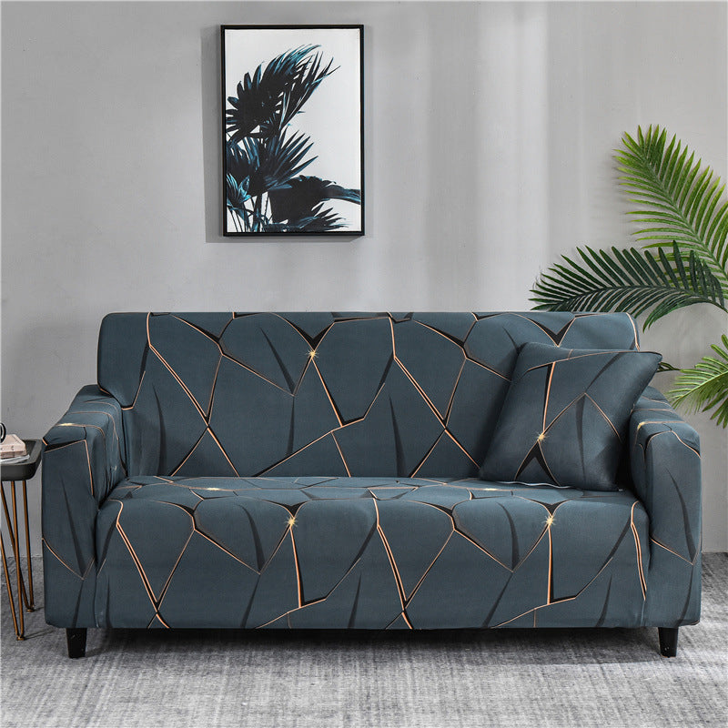 Fashion Net Red Print Sofa Cover All Inclusive