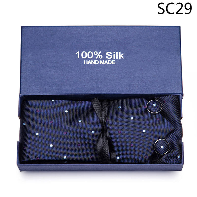 Men's Tie Gift Box Set Group Business Formal