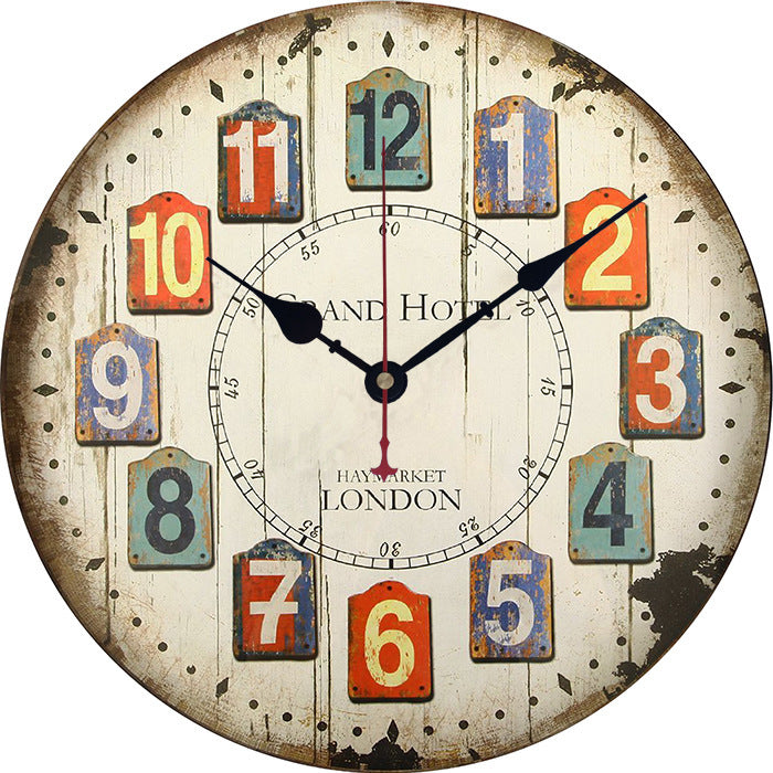 Home Fashion Modern Personality Retro Wall Clock