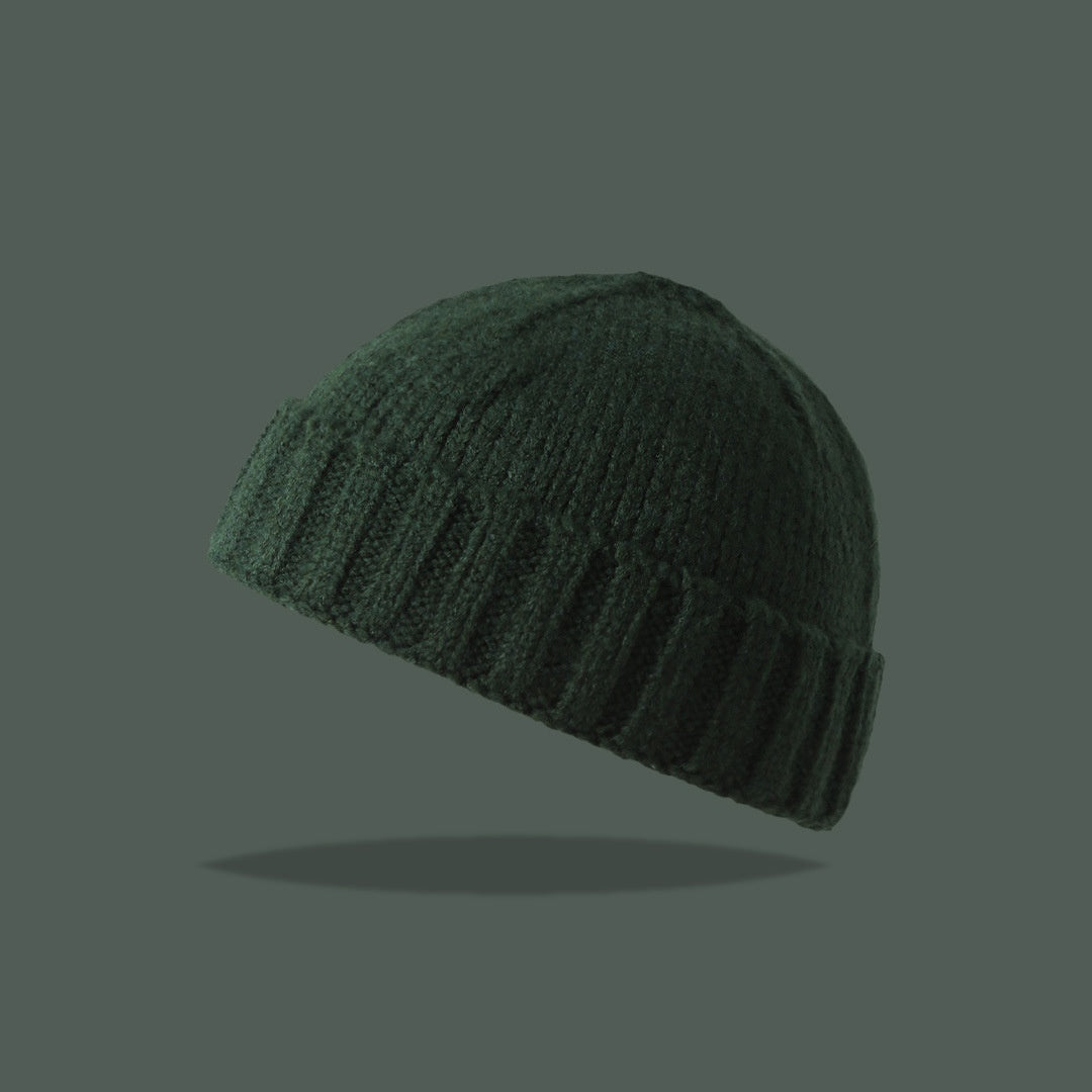 American Knitted Hat Women's All-match Face-looking Little Watermelon Hat Yupi Beanie Hat
