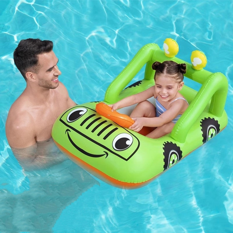 Bateau gonflable pour enfants Anneau de natation étanche Jouets de jeux aquatiques