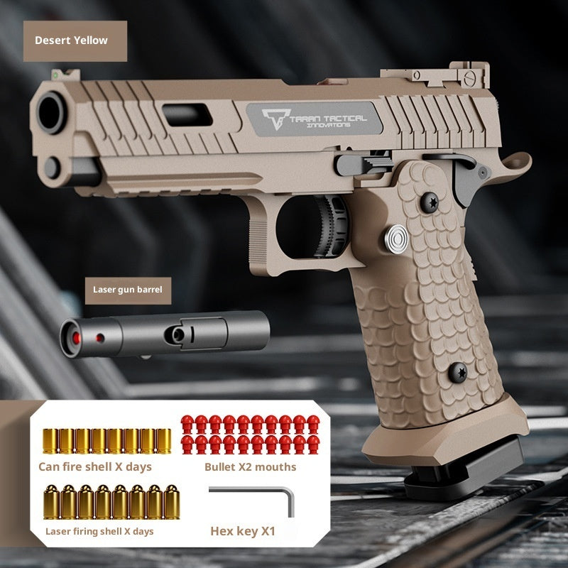 Pistolet jouet à éjection de douille avec blocage de culasse