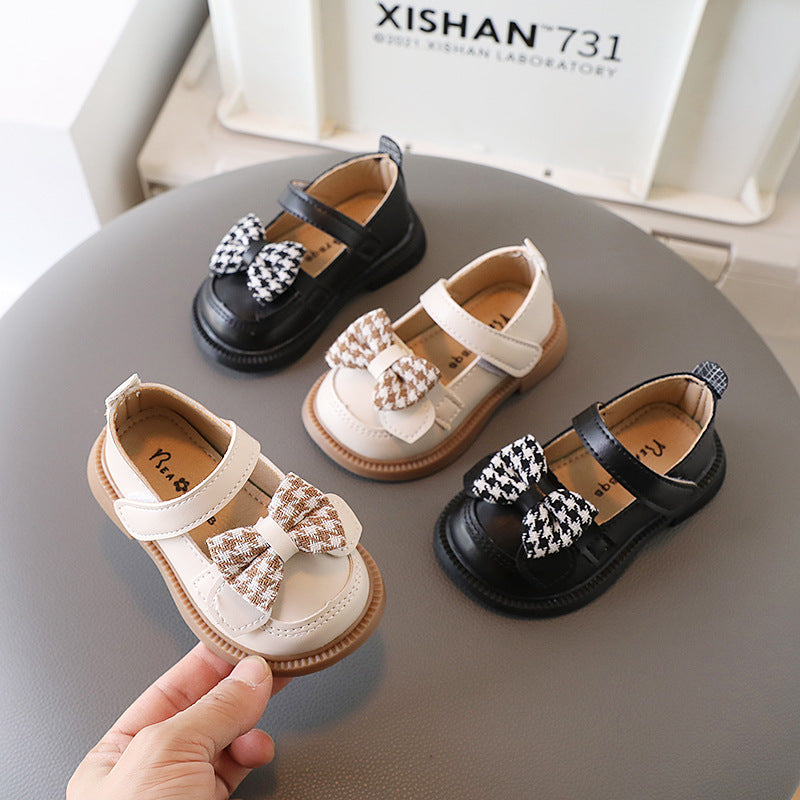 Synthetic Leather Non-slip Soft Bottom Baby Toddler Shoes