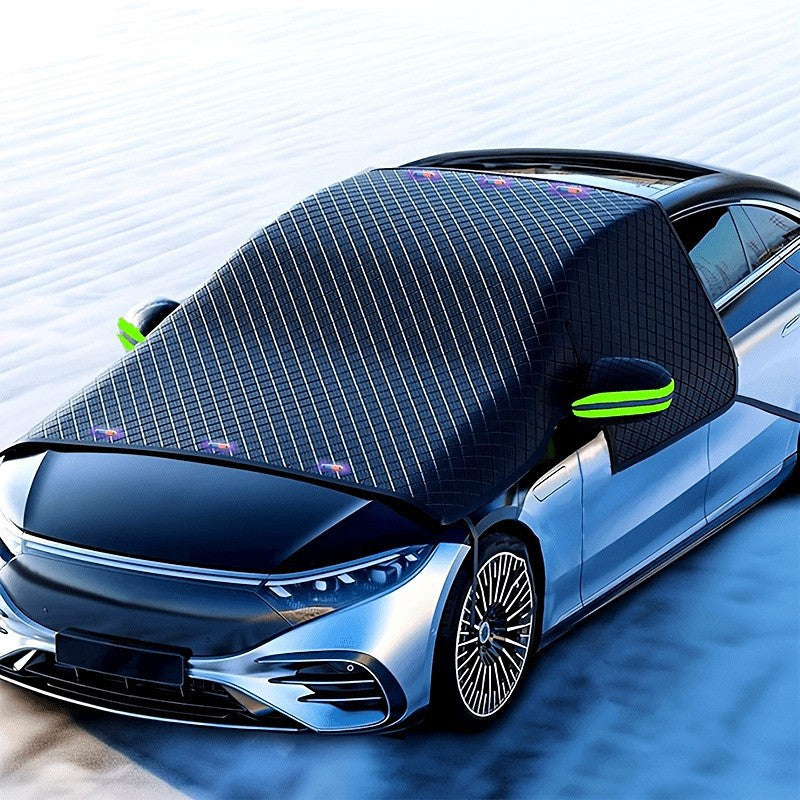 Thickened Aluminum-Coated Magnetic Car Sunshade