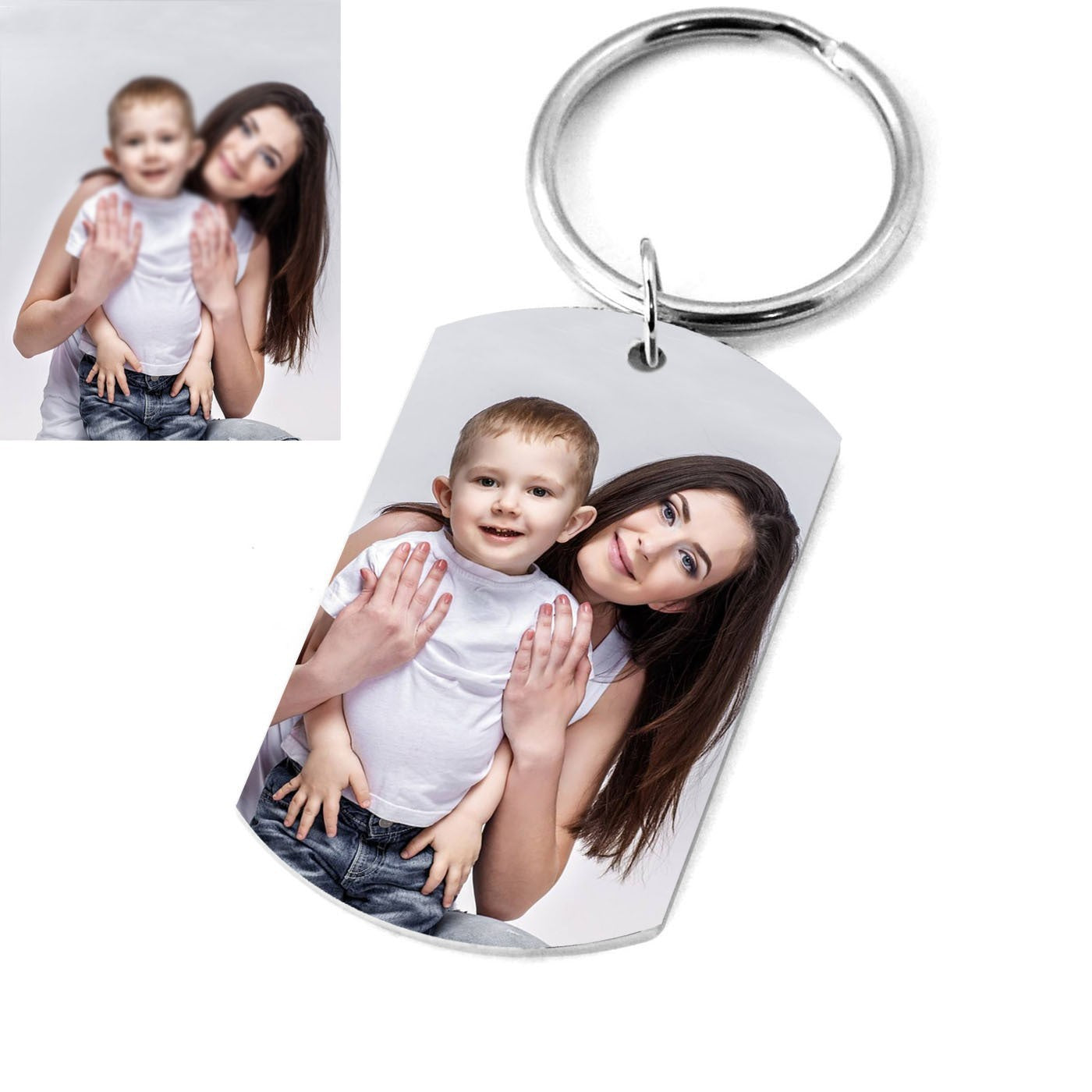 Diy Private Tag Keychain Pendant