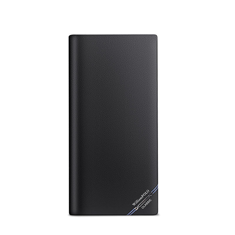 Men's Emperor Paul Long Leather Wallet Gift Box Packaging