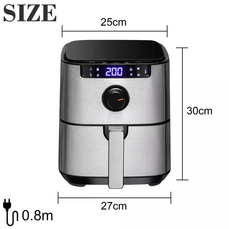 Friteuse à air 50L à écran tactile domestique