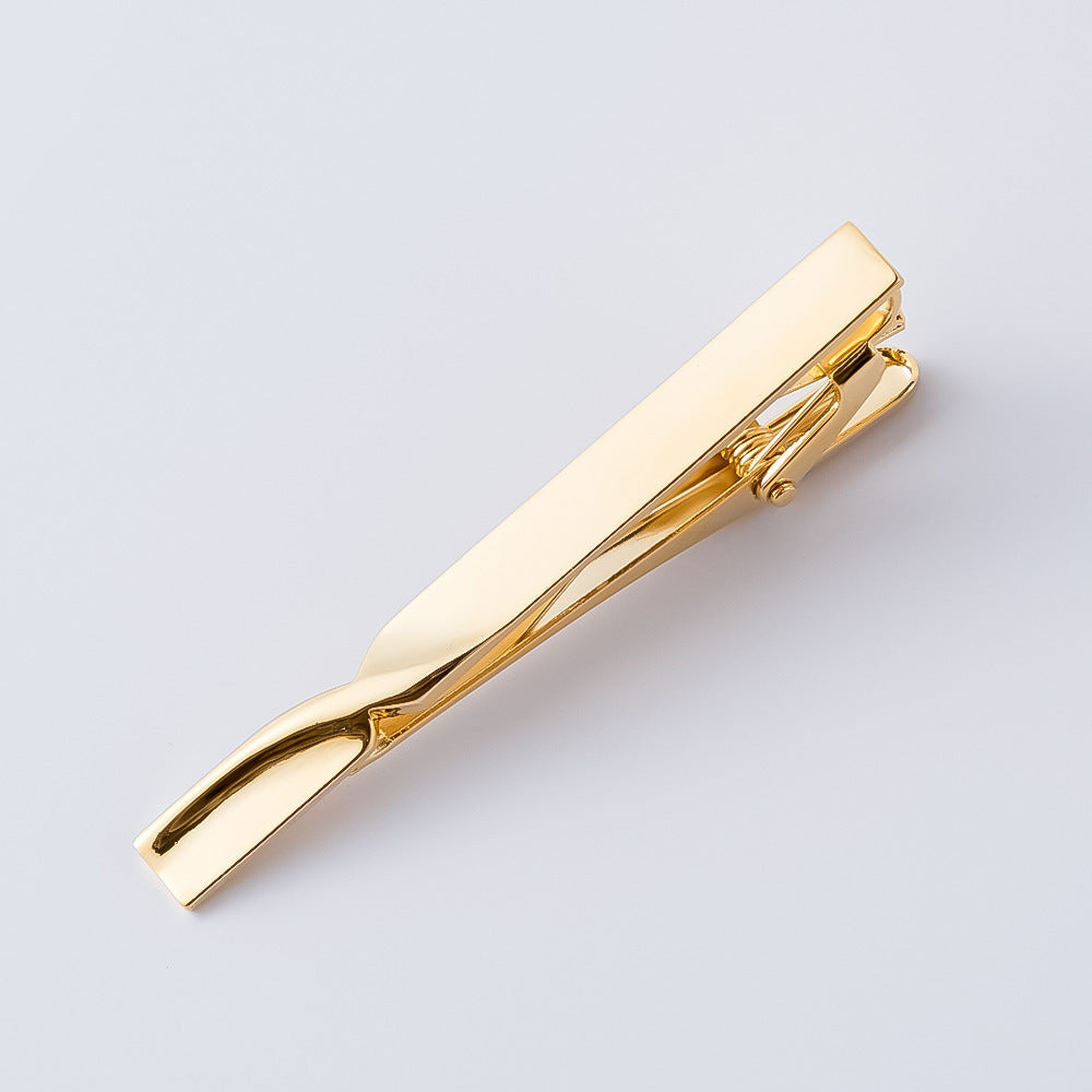 Electroplating Torsion Modeling Tie Clip Men
