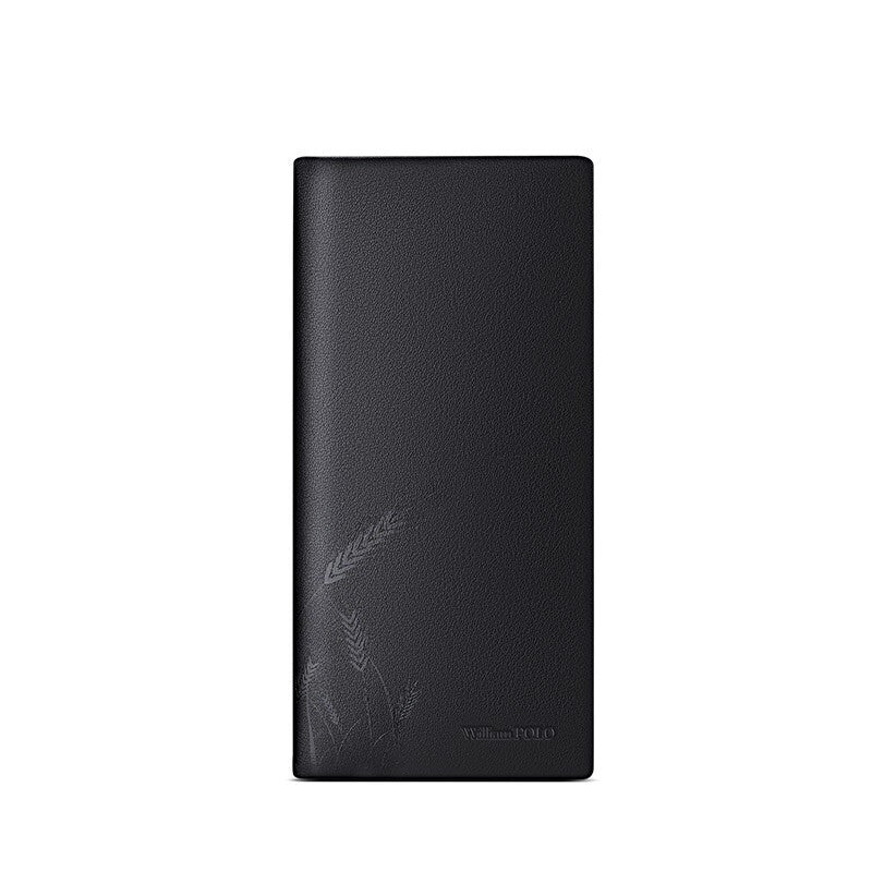 Men's Emperor Paul Long Leather Wallet Gift Box Packaging