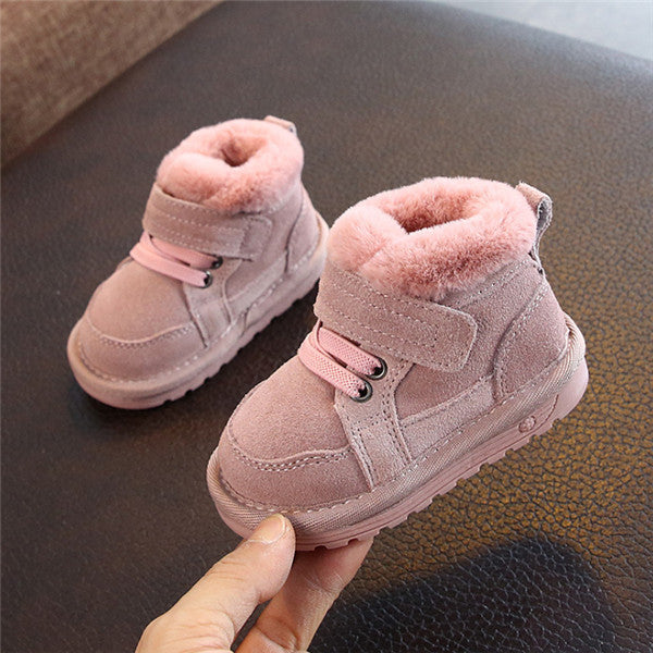 Children's Thick Warm Soft-soled Toddler Shoes