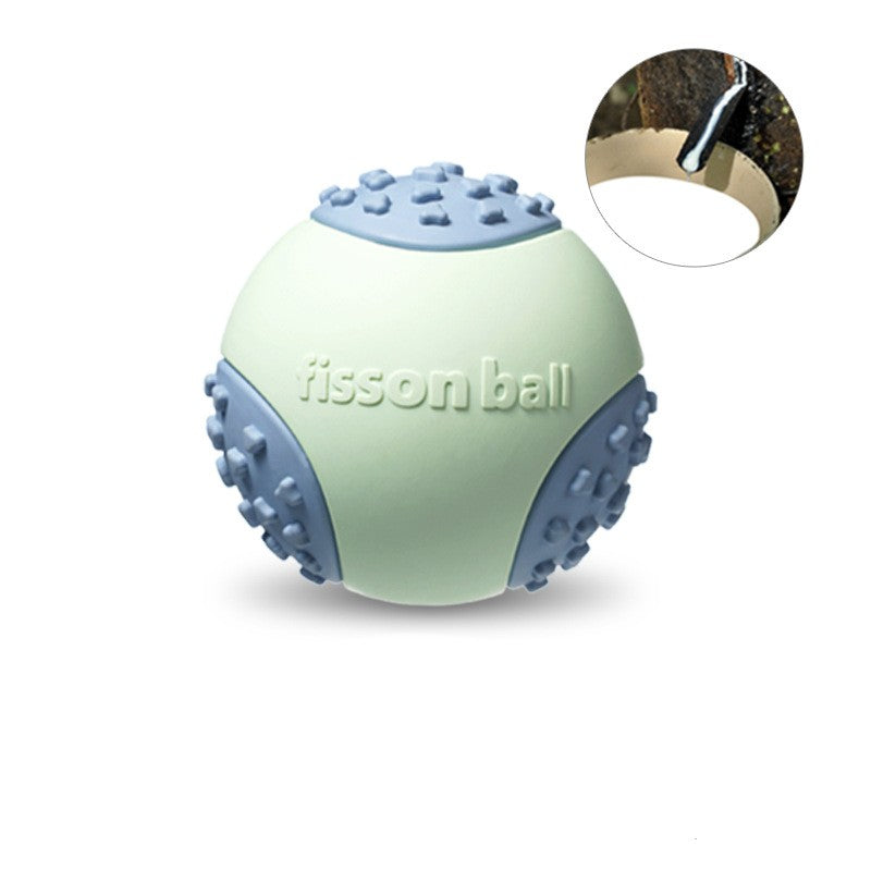 Balle jouet interactive flottante en caoutchouc pour chien