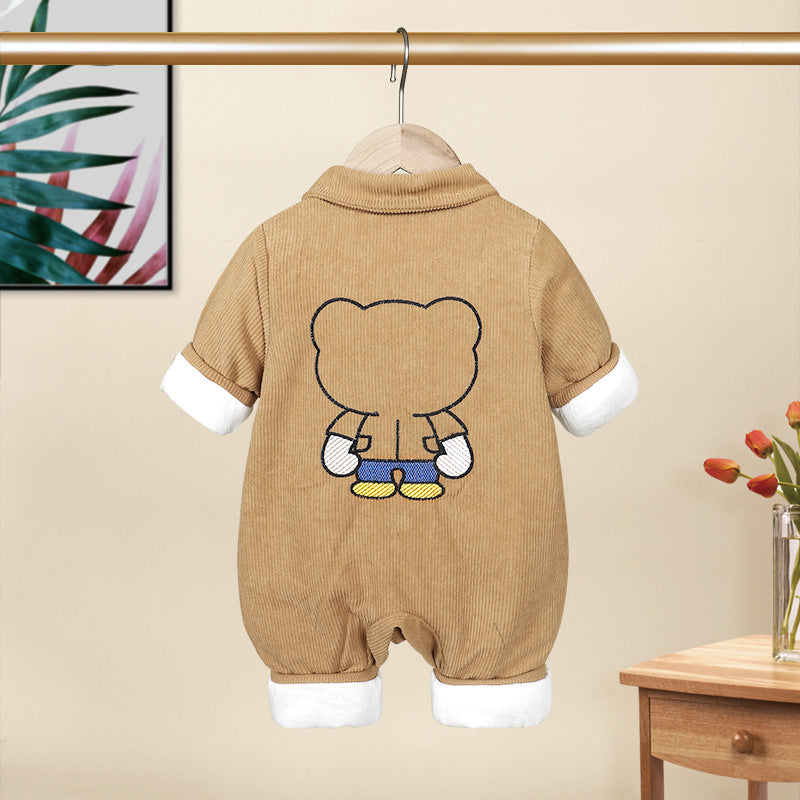 Infant Autumn Clothes Clothes Spring Double Layer