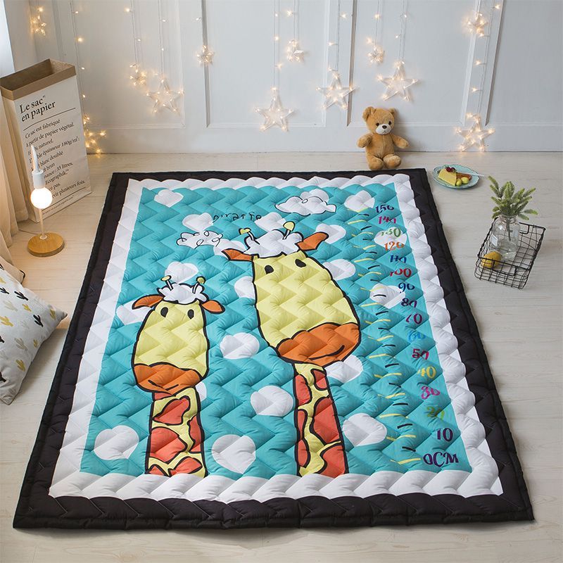 Cartoon Cotton Thickened Children's Play Mat Folding