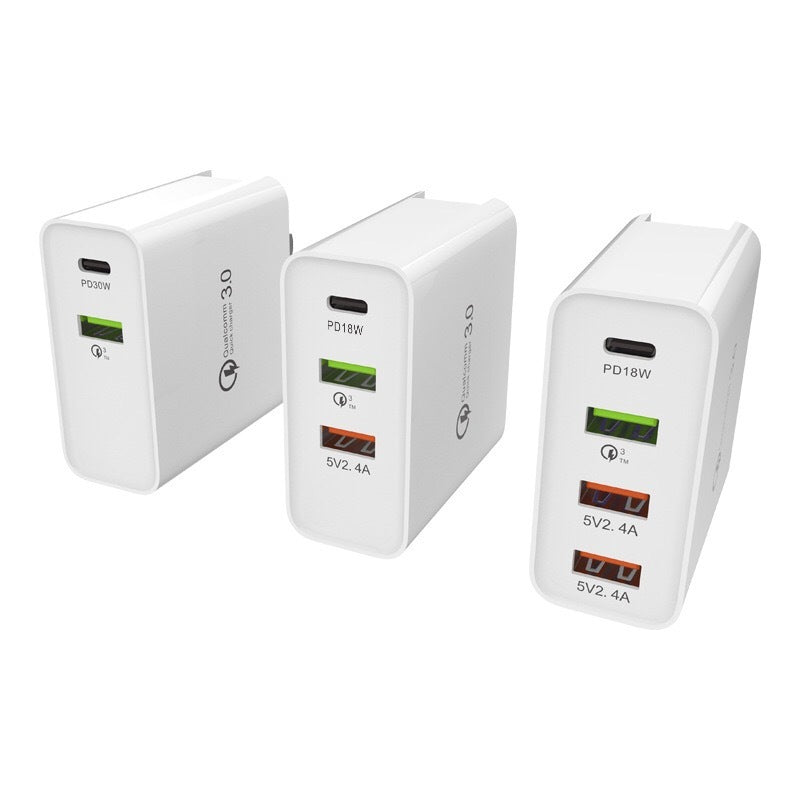 Chargeur rapide Chargeur de téléphone portable Tête de charge