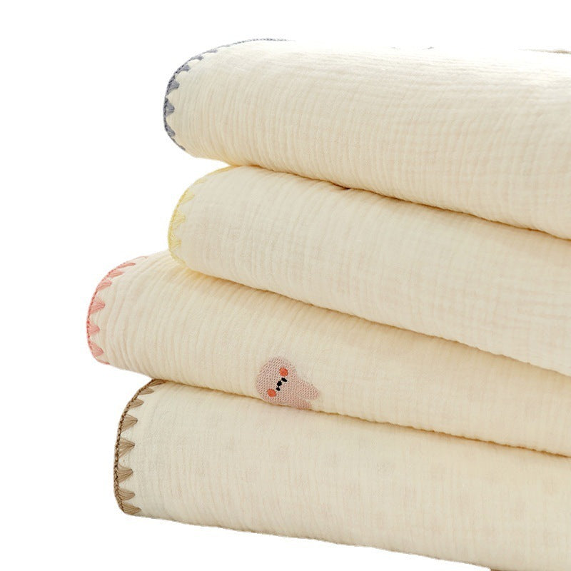 Doudou Couverture Bébé Couverture Crêpe Nouveau-né Couverture Apaisante