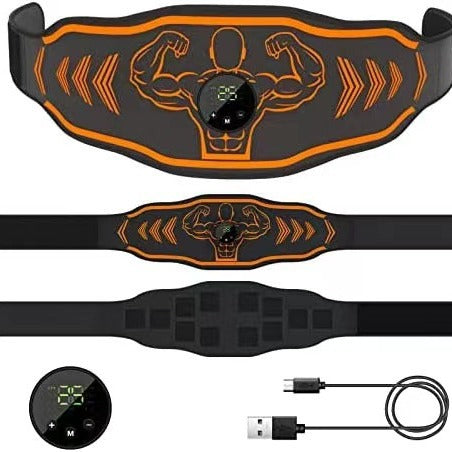 Ceinture de massage intelligente Équipement de fitness EMS Ceinture de paresseux à domicile