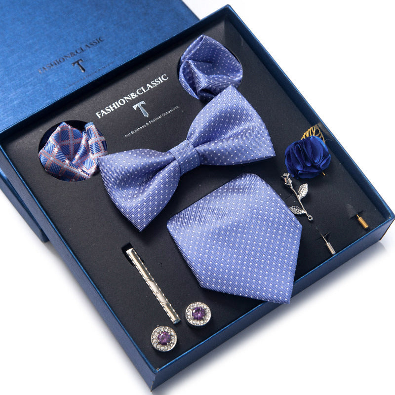 Ensemble cravate et costume formel 8 pièces pour homme