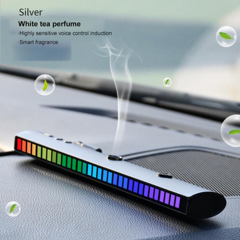 Car Aromatherapy Voice-activated Rhythm Light
