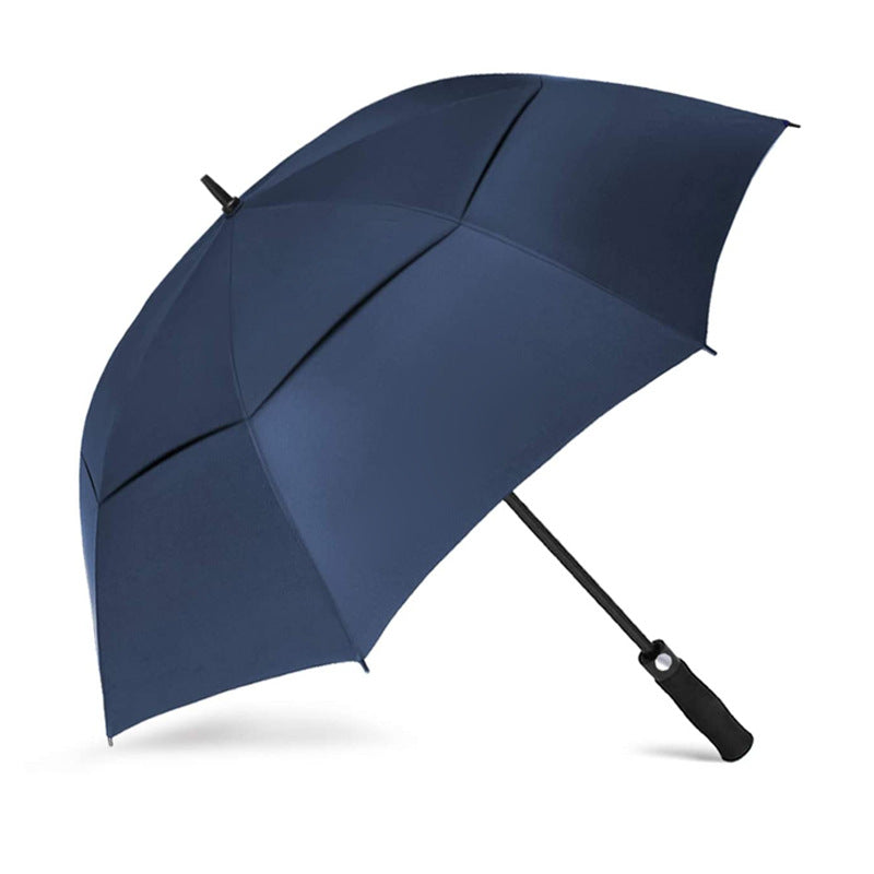 Oversized Automatic Double-layer Golf Umbrella Extra Large Long Handle Umbrella