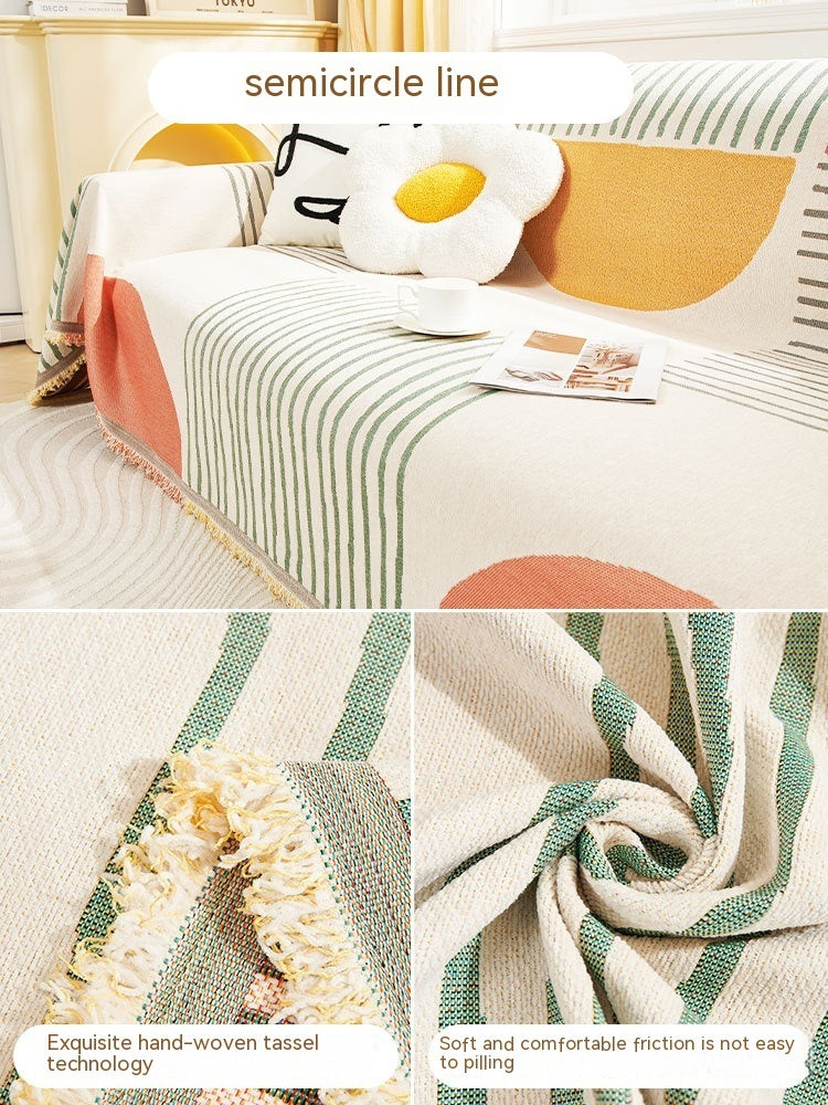 Sofa Cover Artistic Sense Anti-scratching Thick