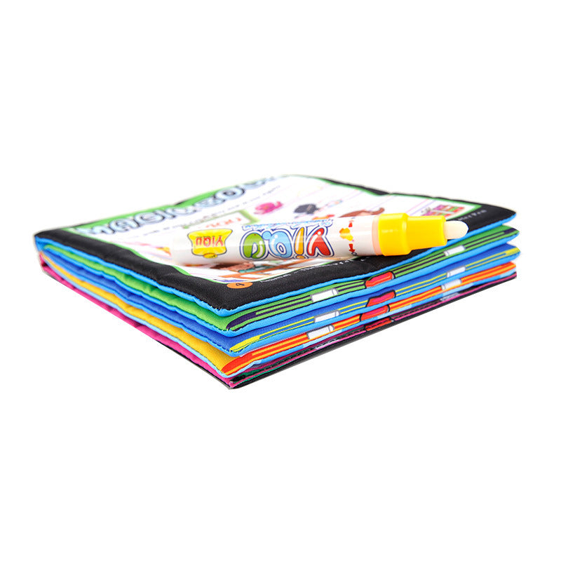 Puzzle Water Canvas Book Water Graffiti Painting Book Baby Enlightenment Cognition Puzzle Water Canvas
