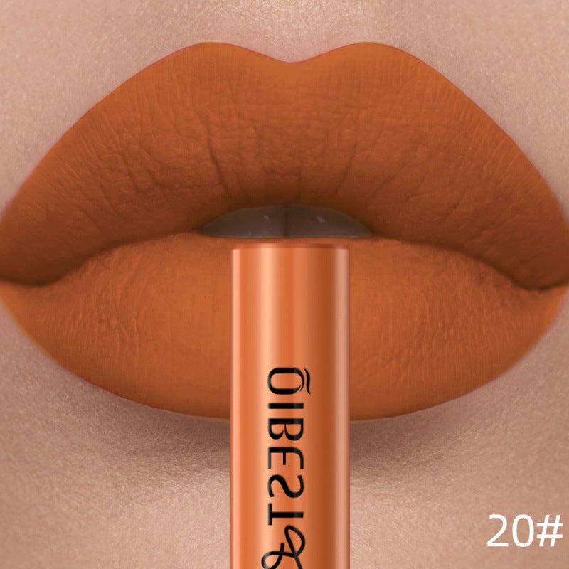 Rouge à lèvres liquide mat 24 couleurs