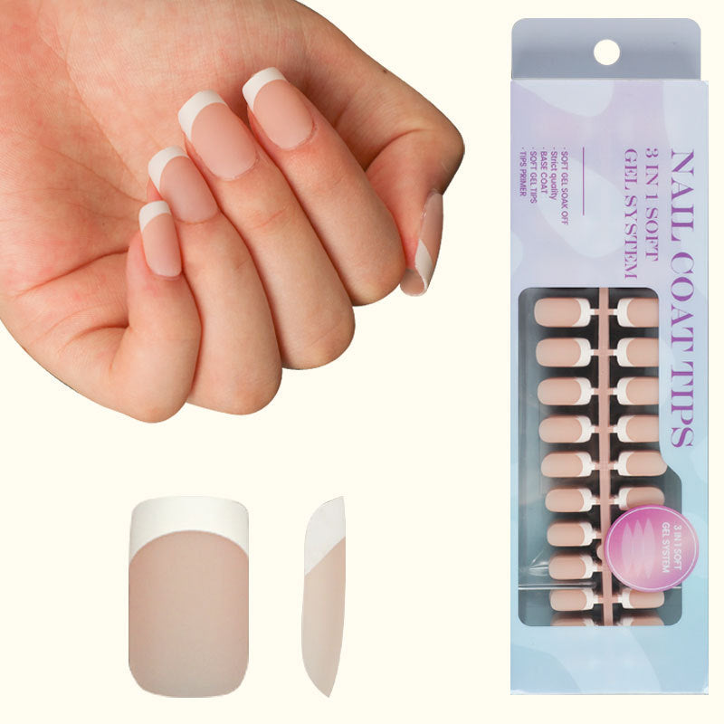 Manucure française amovible