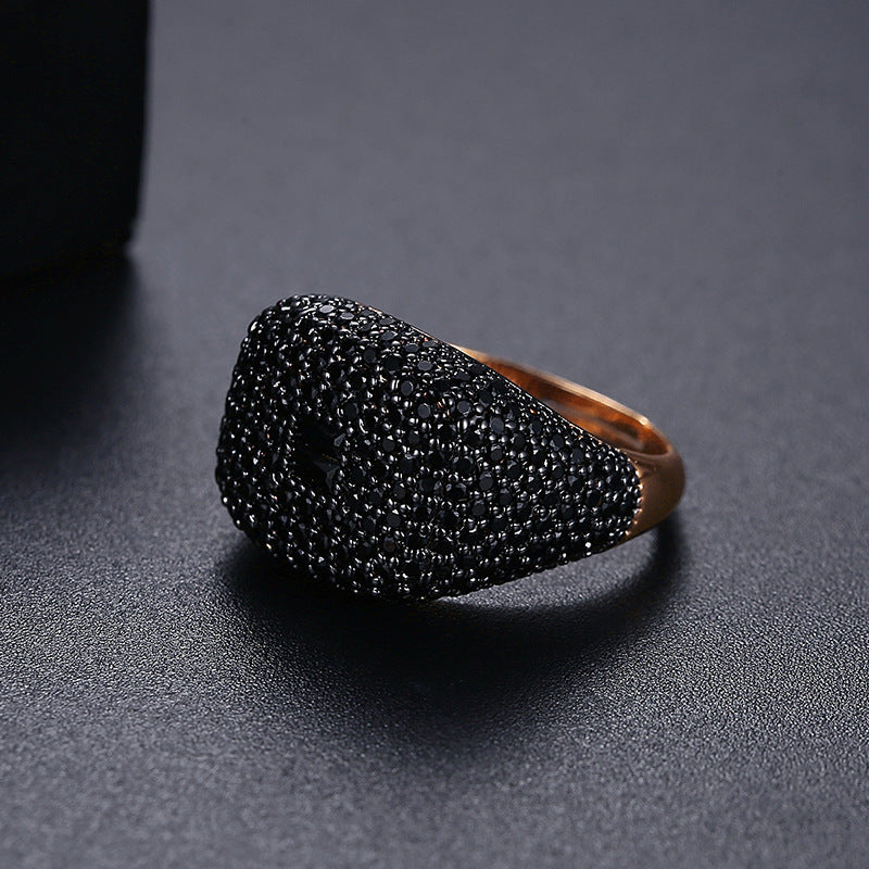 Chaopai Light Luxury Diamond Spinel Ring