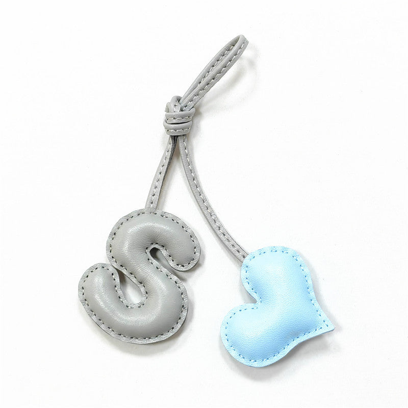Handmade Stitching Letters With Love English Letters Bag Ornaments
