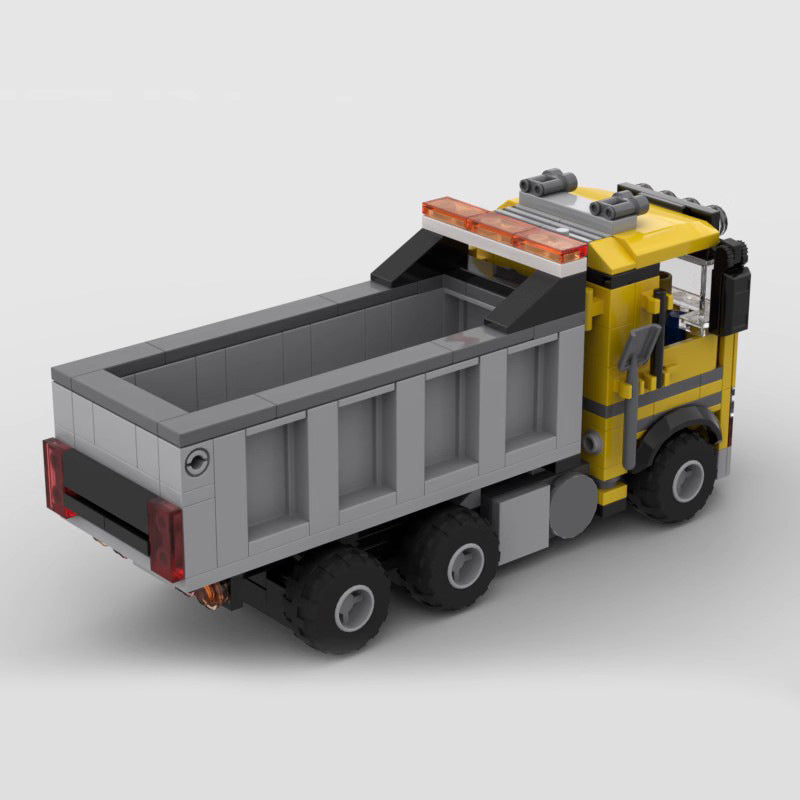 MOC Domestic Building Blocks Car Model Creative Heavy Truck