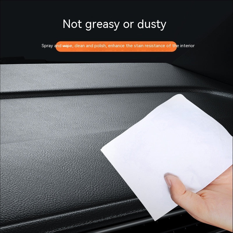 Car Interior Wax Wipes Cleaning Supplies