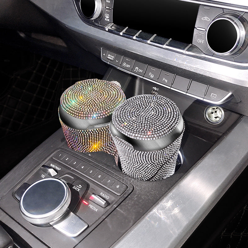 Creative And Simple Diamond Car Ashtray