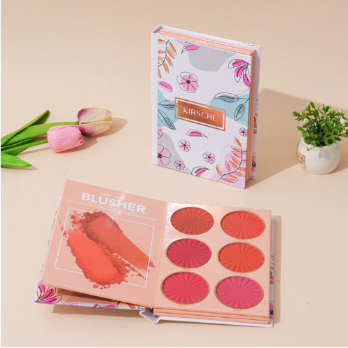 Livre Fard à Paupières Maquillage Poudre Haute Brillance Blush Kit Longue Tenue