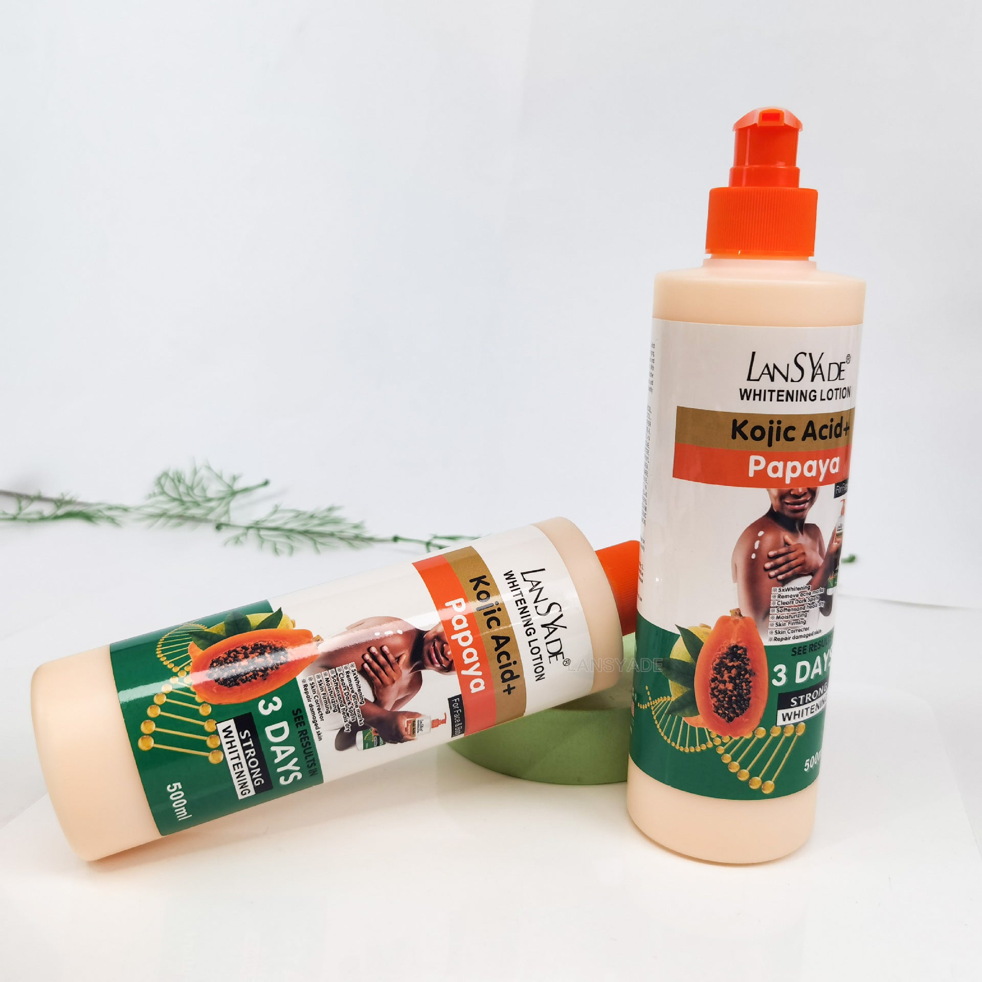Lotion corporelle à la papaye hydratante et nourrissante