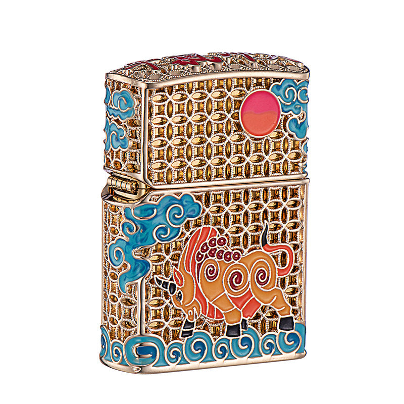 Inlaid Enamel Collection-level Gift Lighter