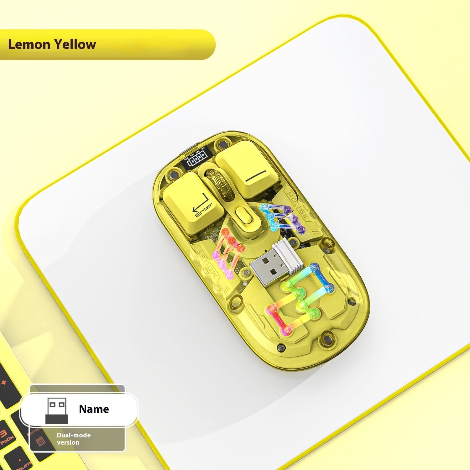 Mechanical Keyboard Customized Three-mold Machinery Key Mouse Suit