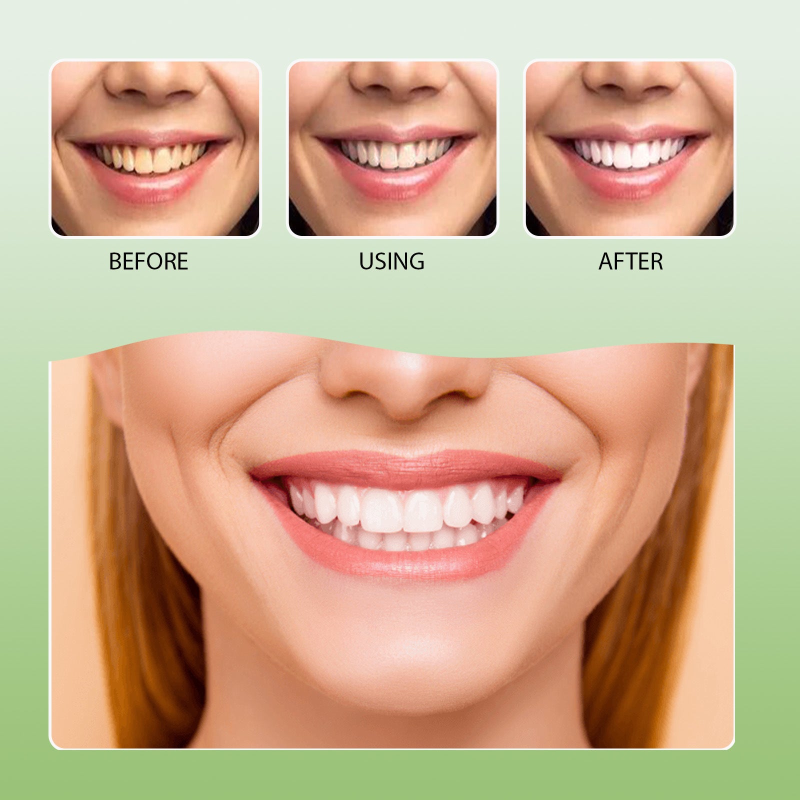 Pâte dentifrice au bicarbonate de soude anti-taches blancheur éclatante