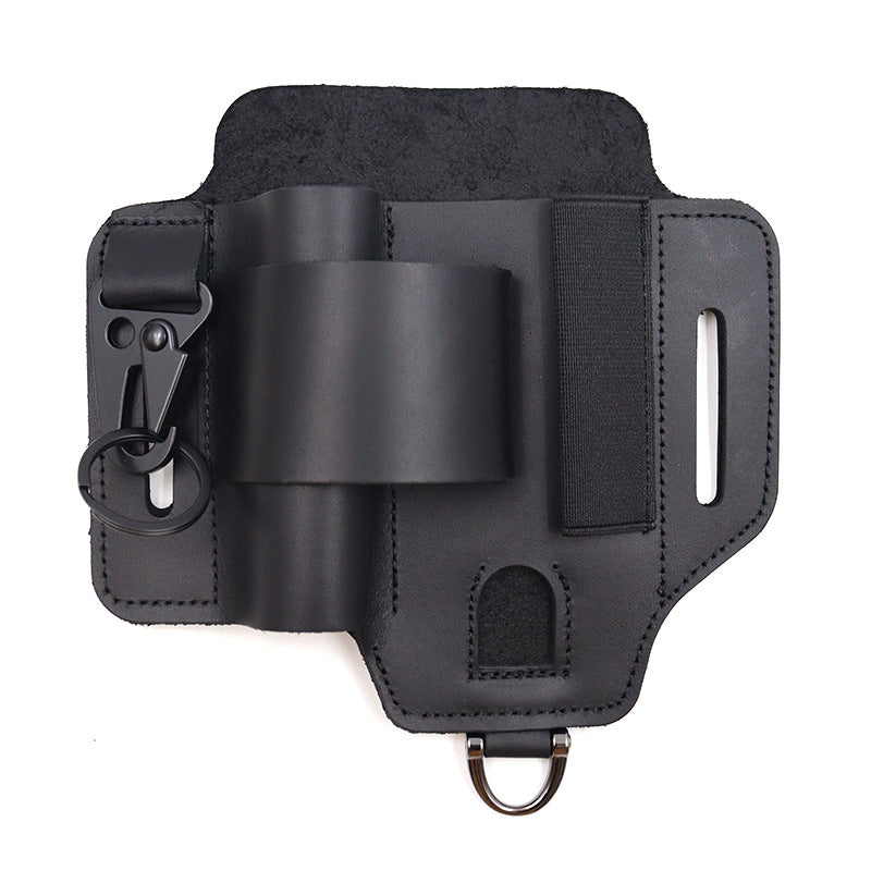 Étui en cuir pour outil tactique EDC Sac de taille de survie sur le terrain