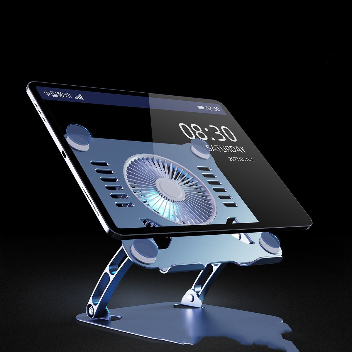 Laptop Stand With Fan Cooling Tablet Computer Stand