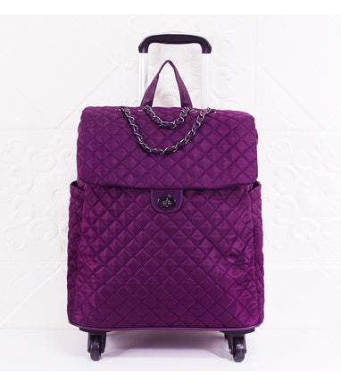 Sac de voyage étanche grande capacité avec roulettes universelles