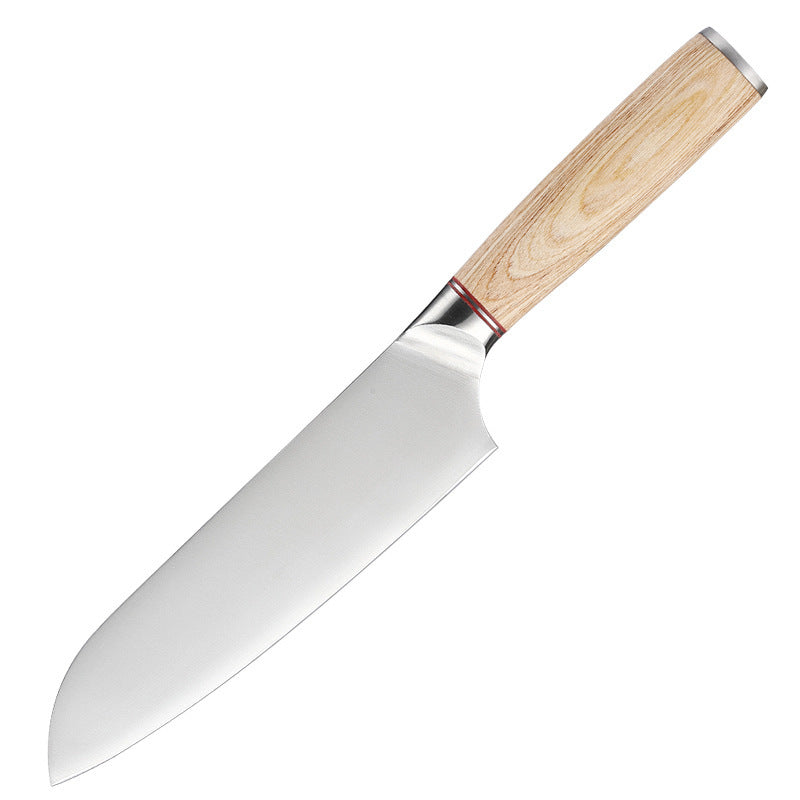 Stainless Steel Chef Sande Cutting Meat Fruit Series 9-piece Kitchen Knife Set