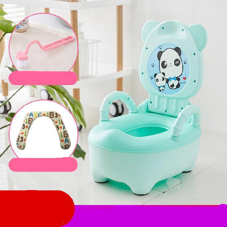 Male Baby Sits On A Toilet Special For Children''s Artifact