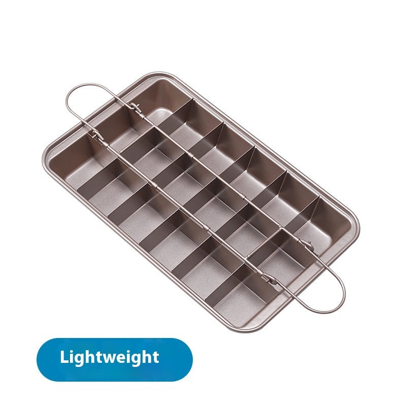 Bandeja para hornear brownies transfronteriza Molde rectangular para pasteles