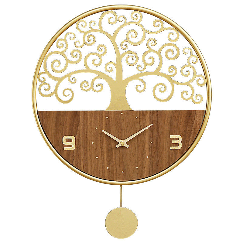 Horloge murale artistique simple pour salon, boutique, mode