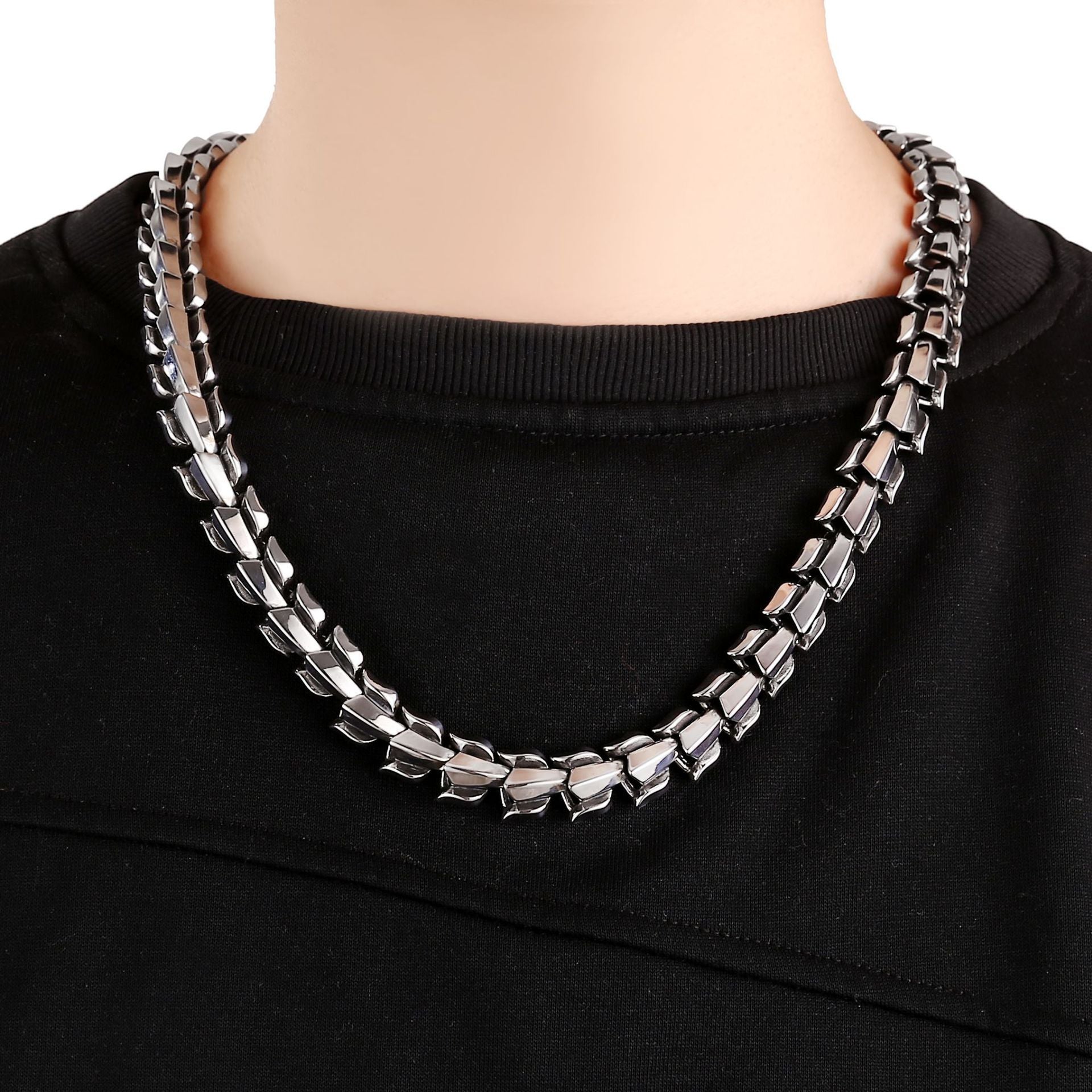 Men's Keel Titanium Steel Necklace